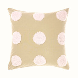 Haze Cotton Polka Dots Sham with Pillow Shams Included