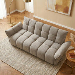 3 Seater Boucle Sofa Bed