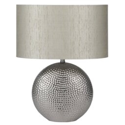 Cadnite 41 Cm Oval Ceramic Table Lamp Complete With Shade