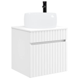 Single Bathroom Vanity with Ceramic Basin