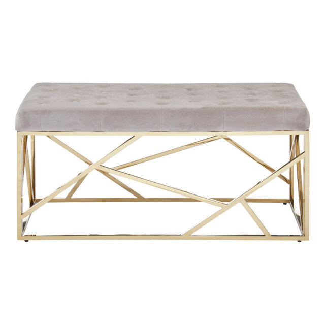 Redd Velvet Upholstered Bench