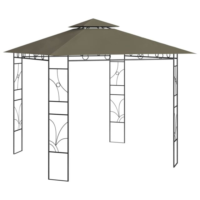 Thiells 3 x 3m Steel Patio Gazebo