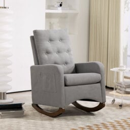 Solid Wood Rocking Chair