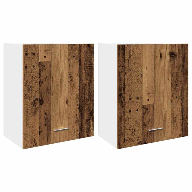 Baisha Hanging Cabinet Lyons 2 pcs 50x31x60 cm Engineered Wood
