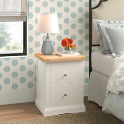 Eastchester 2 Drawer Bedside Table
