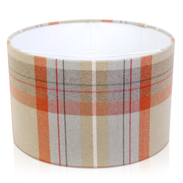 18cm H Polyester Drum Lamp Shade ( Screw On )