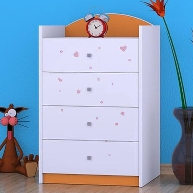 Nevins Kids 4 - Drawer Chest