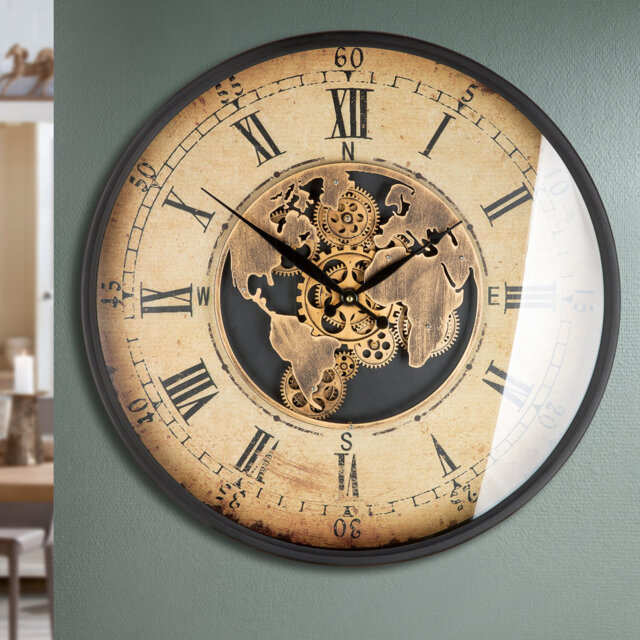 Ernestina Metal Wall Clock