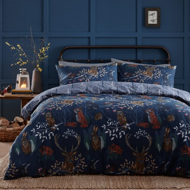 Cotton Blend Floral Duvet Cover Set with Pillowcases Included