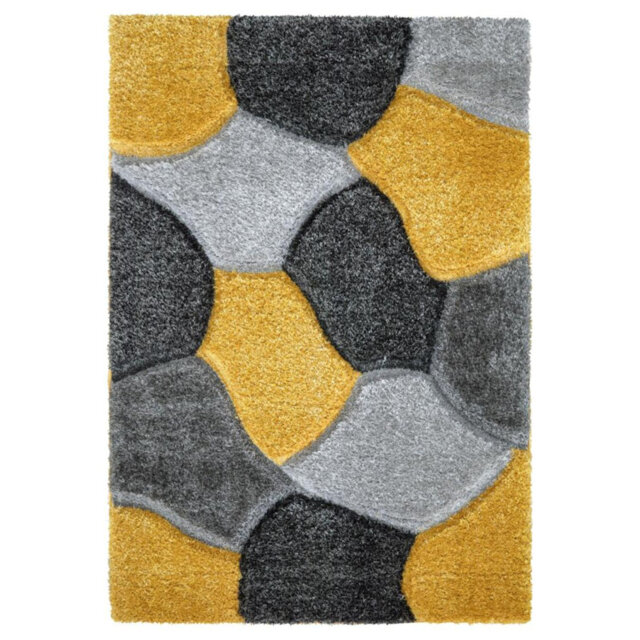 Abem Geometric Shag Indoor / Outdoor Area Rug