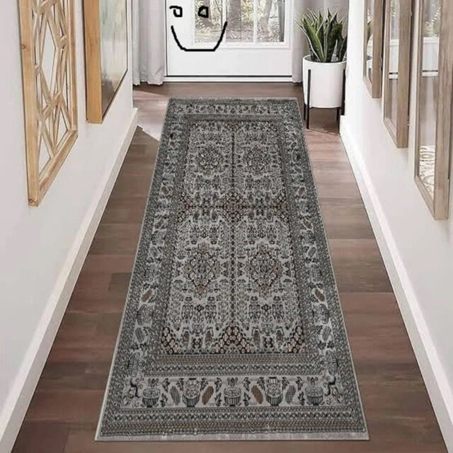 New Stylish Traditional Long Hallway Runner Rug Bedroom Carpet Soft Rugs Kitchen Floor Mat*
