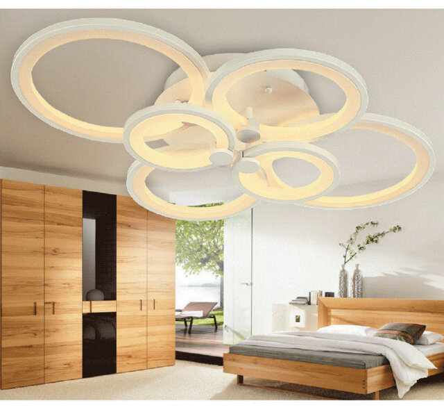 Airanna Acrylic LED Semi Flush Mount
