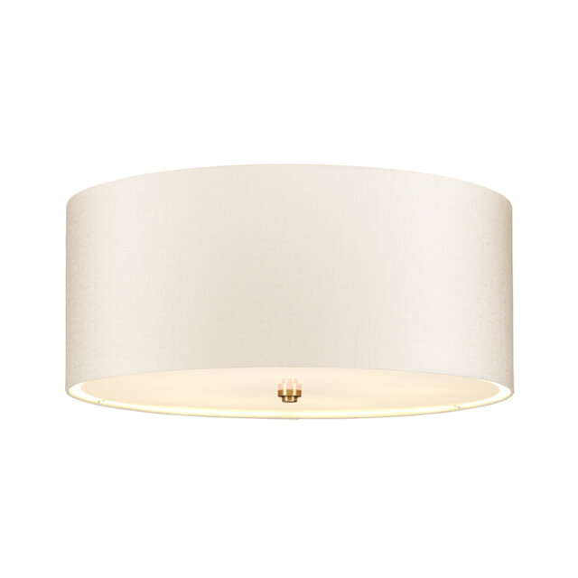 Ausie Fabric Semi Flush Mount