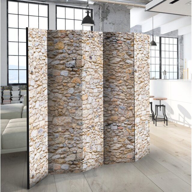 Solid Wood Folding Room Divider