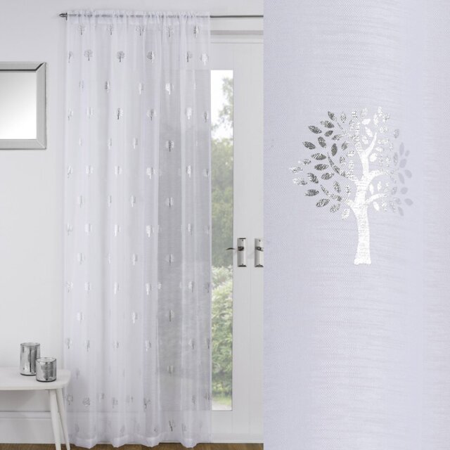 Langmann Semi Sheer Curtain Single Panel