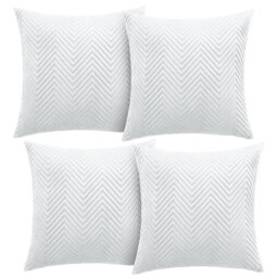 Aspire Homeware Embossed Square Velvet Cushion Cover