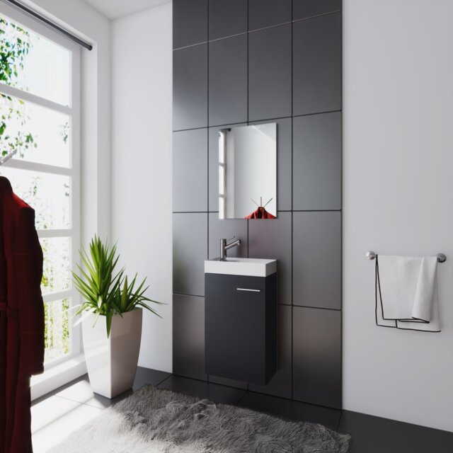 Trainor 410mm Wall Mounted Vanity Unit