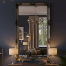 Solid Wood Rectangle Mirror