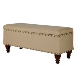 Anielle Upholstered Ottoman Storage Bench