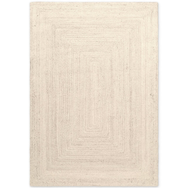 Hanse Home Juno - Jute Rug, Natural Rug for Living room, Bedroom, Diningeoom