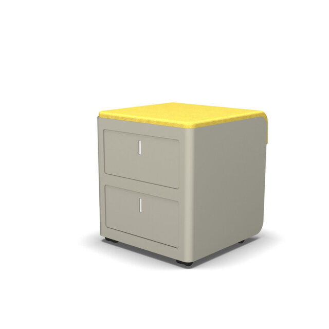 Estep 2 Drawer Filing Cabinet