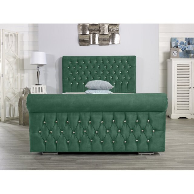 Herveline Upholstered Bed Frame