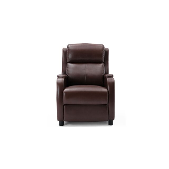 Renovo 67Cm Wide Faux Leather Manual Standard Recliner