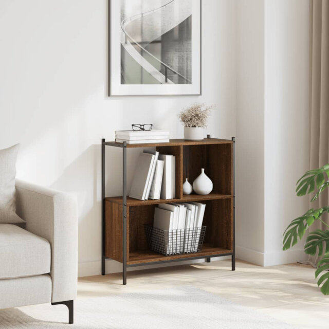 77.5cm H x 72cm W Steel Standard Bookcase