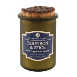 Northern Lights Spice Scented Tumbler Candle with Glass Holder
