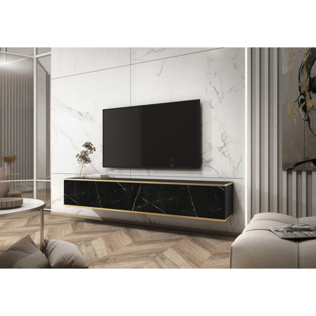 "Deakyneville Unfinished TV Stand for TVs up to 75"""