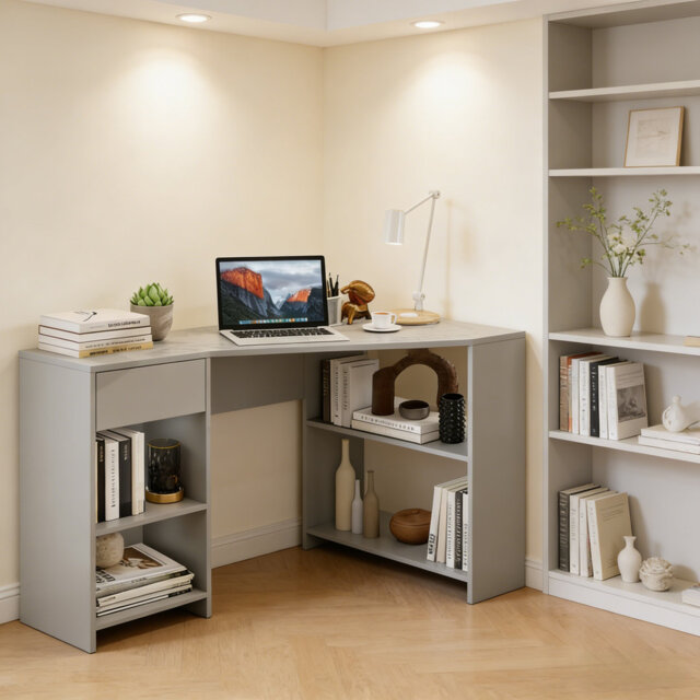 L-Shaped Computer Desk