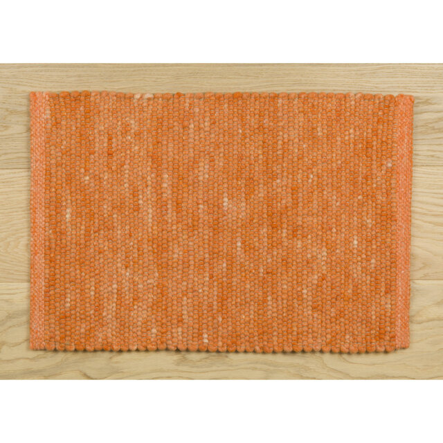 Handmade Wool Orange Rug