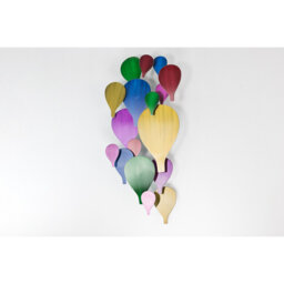 Handmade Traditional Abstract Wall Decor on Metal