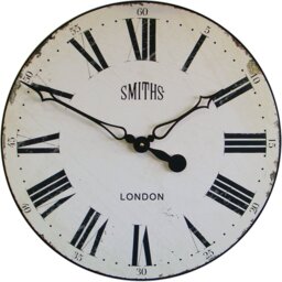 Large Smiths Clock with Dial - 50cm