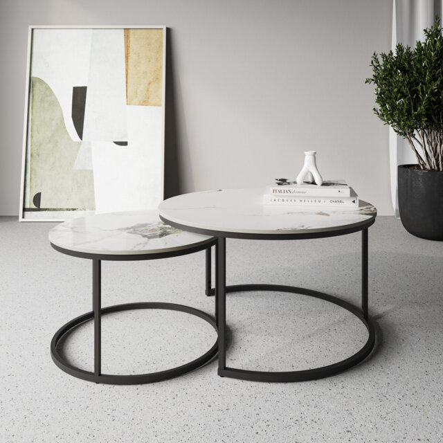 Chalres Frame Coffee Table