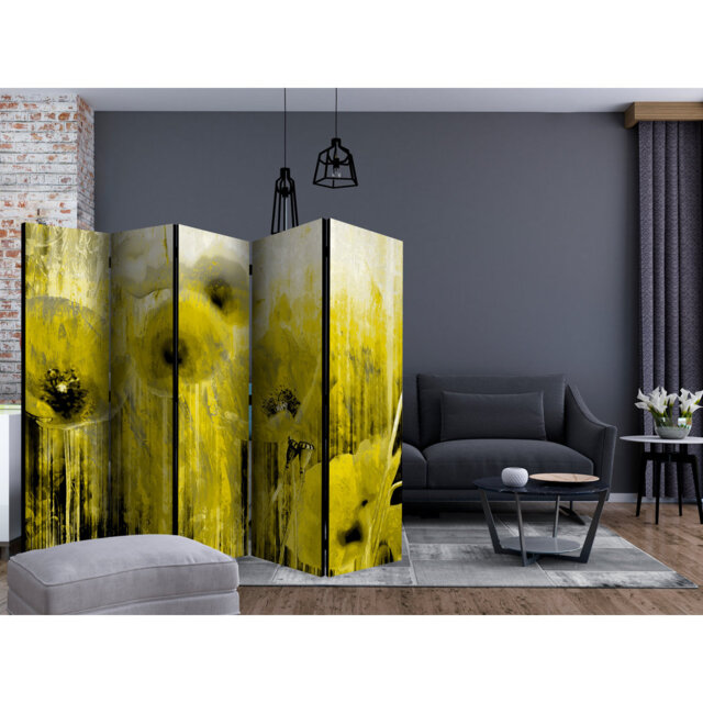 Room Divider - Yellow Madness II [Room Dividers]