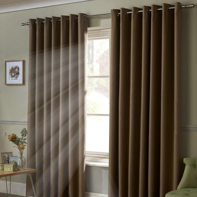 Bigham Blackout Eyelet Curtains