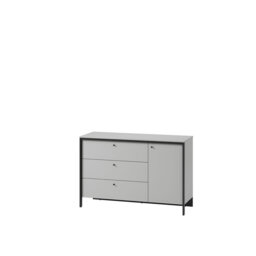 Chanelly 136.2cm W 3 - Drawer Chest of Drawers