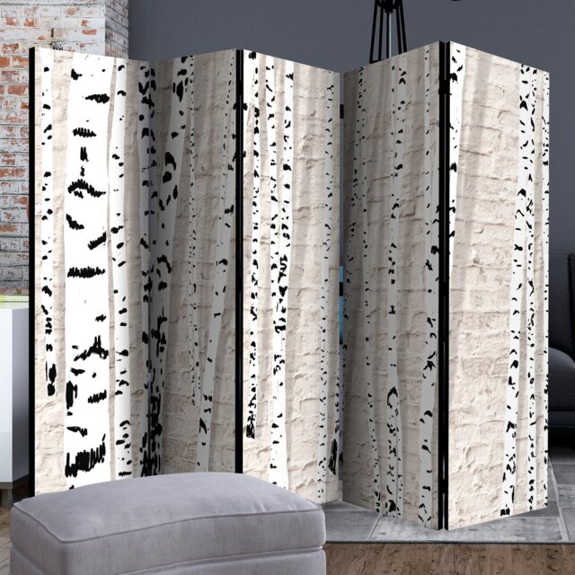 Kachayr 172cm H Folding Room Divider