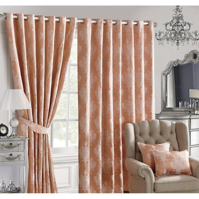 Mari Emma Eyelet Room Darkening Curtains