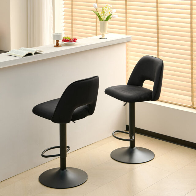 Swivel Adjustable Height Counter Stool