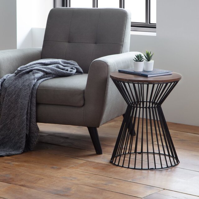 Leifsson Pedestal End Table
