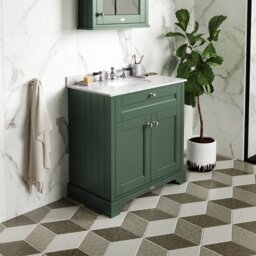 Old London 1000mm Free-standing Single Vanity Unit