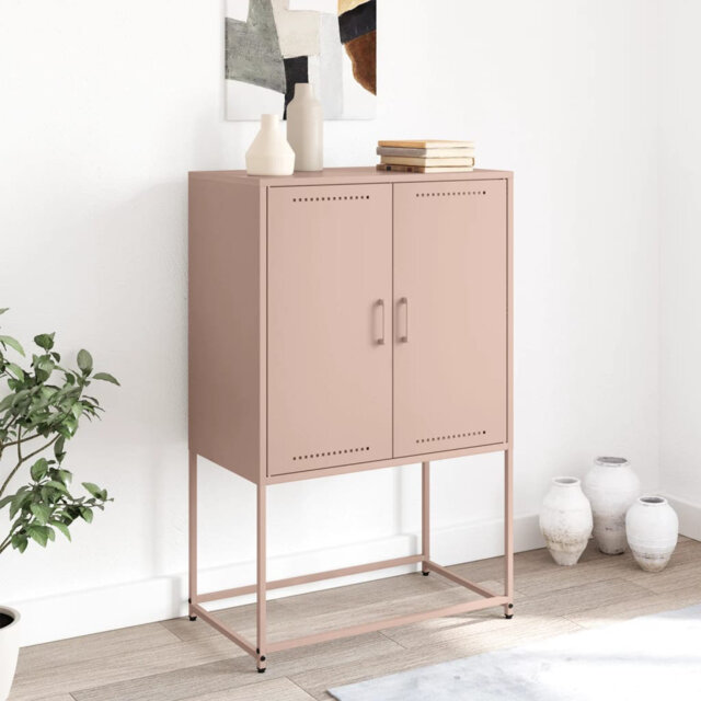 Vidaxl TV Cabinet Olive Green 68X39x60.5 Cm Steel