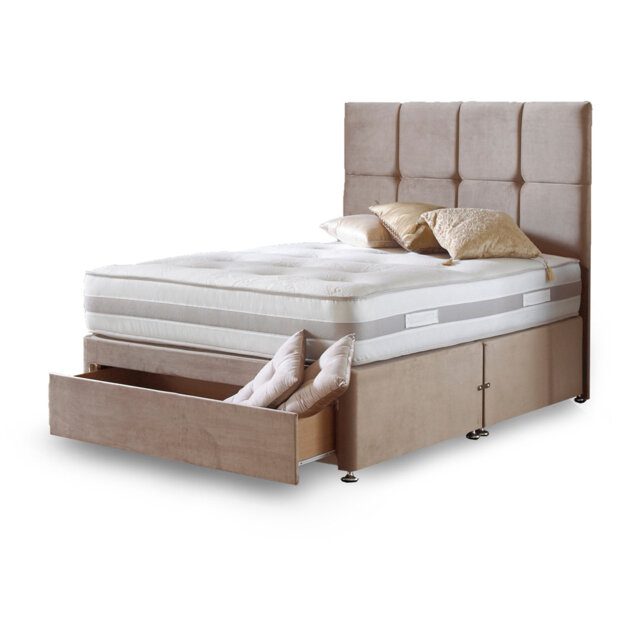 Aspelare Upholstered Bed with Mattress