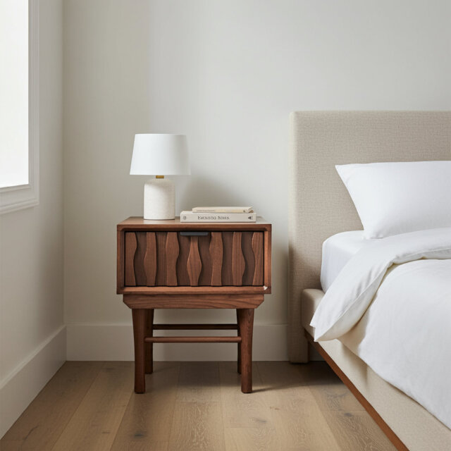 Veneto One Drawer Bedside Cabinet
