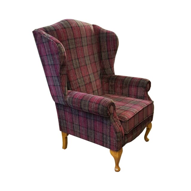 Anzilotti Upholstered Wingback Chair
