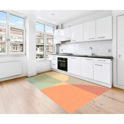 Vinyl Floor Mat for Home, modern style, non-slip PVC, Palm Springs