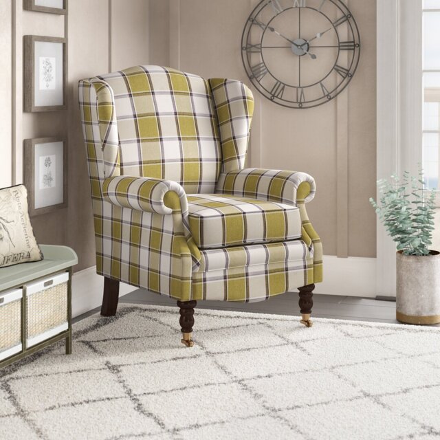 Josephson Upholstered Wingback Chair