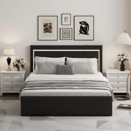 RINA Upholstered Storage Bed